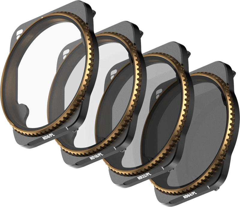 Set filtre PolarPro Vivid Collection ND8/PL, ND16/PL, ND32/PL, ND64/PL pentru DJI Air 3 [1]