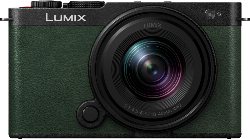 Aparat Foto Mirrorless Full Frame Panasonic Lumix S9 Kit cu Obiectiv 18-40mm F4.5-6.3, Dark Olive [1]