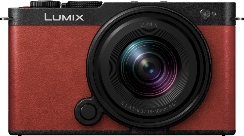 Aparat Foto Mirrorless Full Frame Panasonic Lumix S9 Kit cu Obiectiv 18-40mm F4.5-6.3, Red [1]