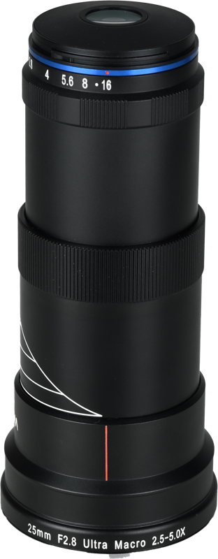 Obiectiv Laowa 25mm f/2.8 2.5-5X Ultra Macro Lens montura Nikon F [1]