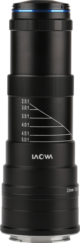 Obiectiv Laowa 25mm f/2.8 2.5-5X Ultra Macro Lens montura Sony E [1]