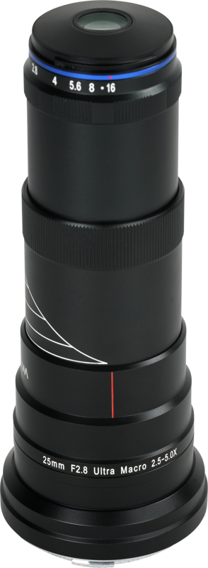 Obiectiv Laowa 25mm f/2.8 2.5-5X Ultra Macro Lens montura Canon RF [1]