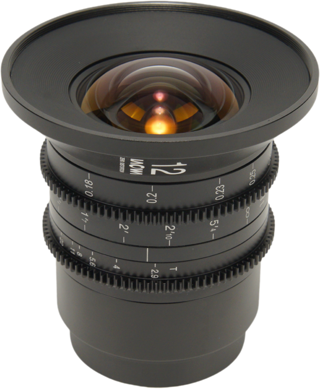 Obiectiv cinematic Laowa 12mm T2.9 Zero-D Cine Lens, Montura, (Dual Scale) L Mount [1]