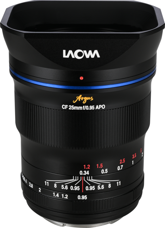 Obiectiv Laowa Argus 25mm f/0.95 CF APO Lens montura Fuji X [1]