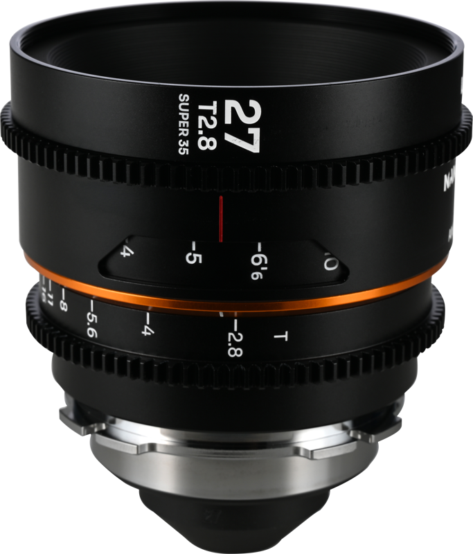Obiectiv cinematic Laowa Nanomorph 27mm T2.8 1.5X S35, Amber, Montura Arri PL/Canon EF [1]