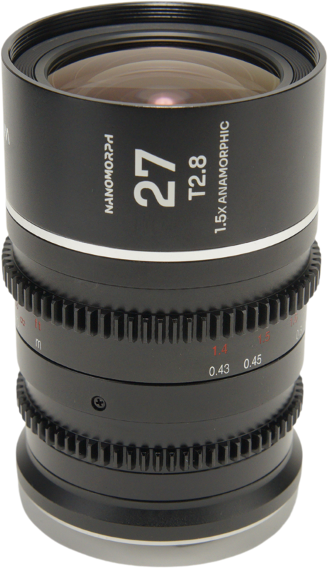 Obiectiv cinematic Laowa Nanomorph 27mm T2.8 1.5X S35, Silver, Montura - Canon RF [1]