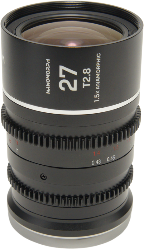Obiectiv cinematic Laowa Nanomorph 27mm T2.8 1.5X S35, Silver, Montura - DL [1]