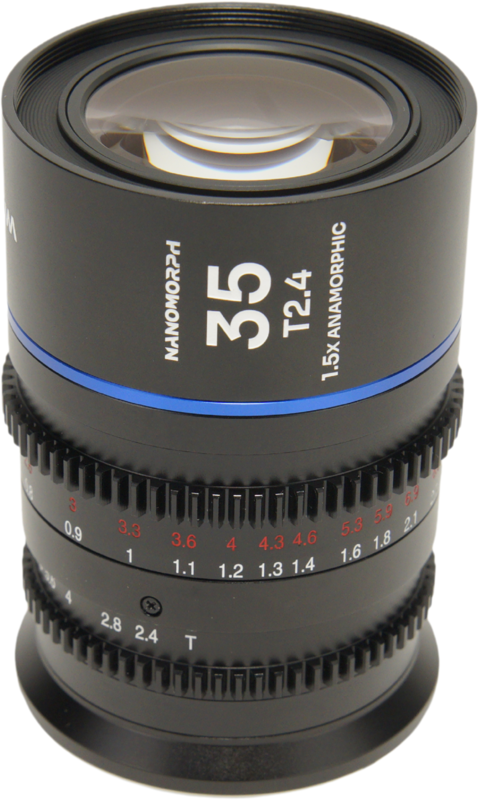 Obiectiv cinematic Laowa Nanomorph 35mm T2.4 1.5X S35, Blue, Monutra Sony E [1]