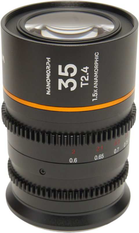 Obiectiv cinematic Laowa Nanomorph 35mm T2.4 1.5X S35, Amber, Monutra MFT [1]