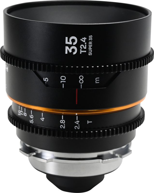 Obiectiv cinematic Laowa Nanomorph 35mm T2.4 1.5X S35, Amber, Monutra Arri PL/Canon EF [1]