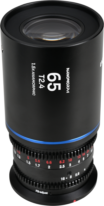 Obiectiv cinematic Laowa Nanomorph 65mm T2.4 1.5X S35, Albastru, Montura MFT [3]