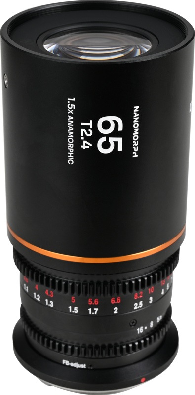 Obiectiv cinematic Laowa Nanomorph 65mm T2.4 1.5X S35, Amber, Montura Nikon Z [2]