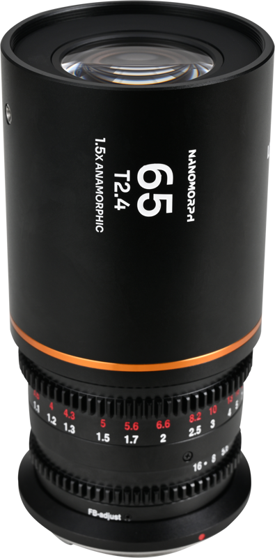 Obiectiv cinematic Laowa Nanomorph 65mm T2.4 1.5X S35, Amber, Montura DL [3]
