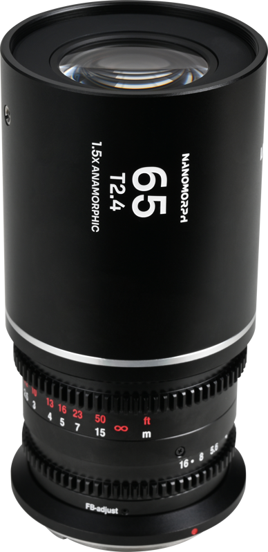 Obiectiv cinematic Laowa Nanomorph 65mm T2.4 1.5X S35, Silver, Montura Canon RF [1]