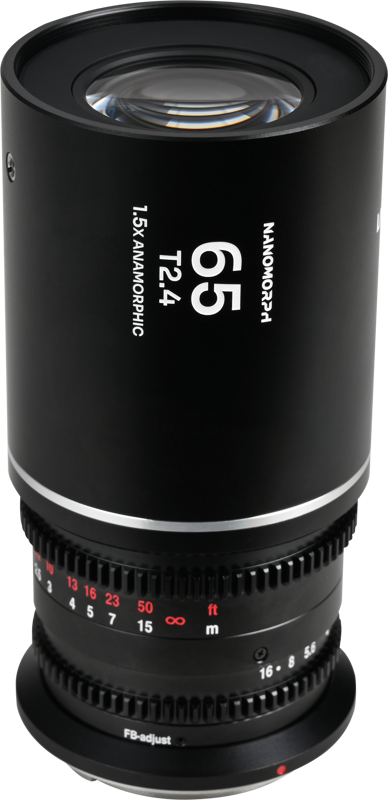 Obiectiv cinematic Laowa Nanomorph 65mm T2.4 1.5X S35, Silver, Montura Nikon Z [3]
