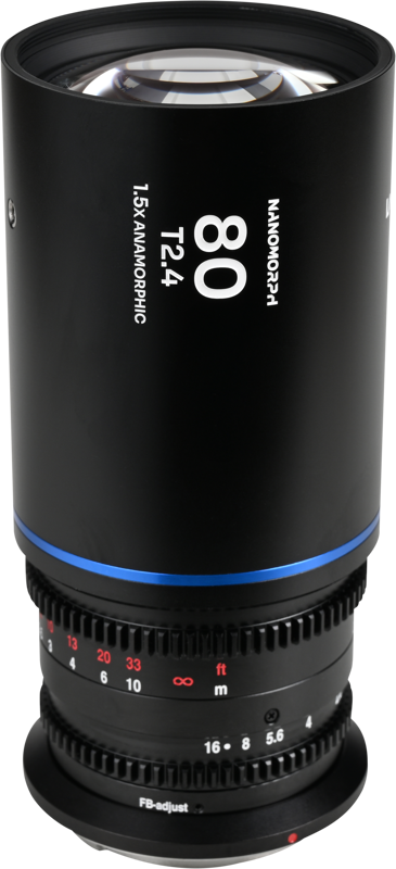 Obiectiv cinematic Laowa Nanomorph 80mm T2.4 1.5X S35, Blue, Montura MFT [3]