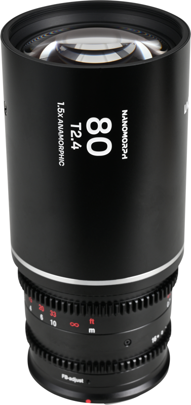 Obiectiv cinematic Laowa Nanomorph 80mm T2.4 1.5X S35, Silver, Montura Fuji X [3]