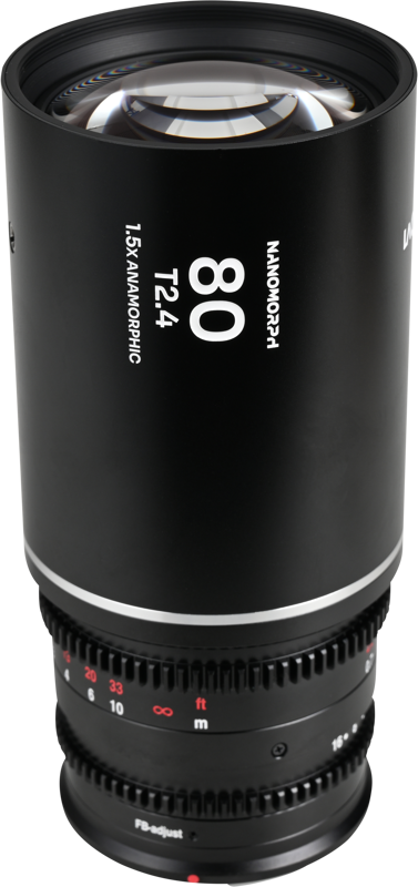 Obiectiv cinematic Laowa Nanomorph 80mm T2.4 1.5X S35, Silver, Montura Nikon Z [3]