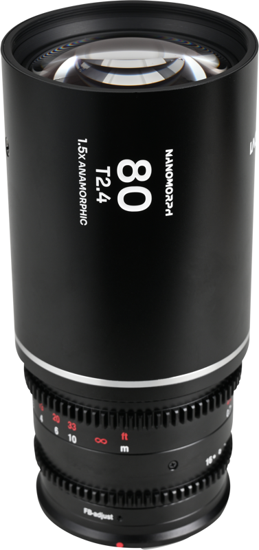 Obiectiv cinematic Laowa Nanomorph 80mm T2.4 1.5X S35, Silver, Montura MFT [3]