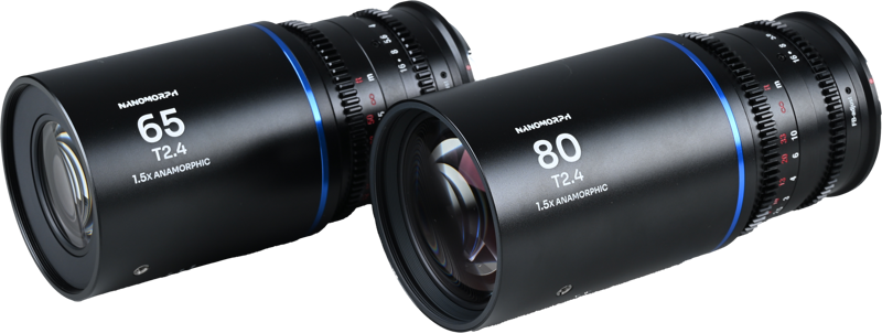 Set 2 obiective cinematice Laowa Nanomorph S35 Prime 65mm, 80mm, Blue, Montura Sony E [1]