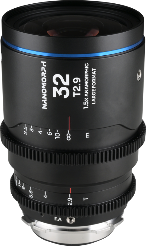 Obiectiv cinematic Laowa Nanomorph LF 32mm T2.9 1.5X, Blue, Montura Arri PL/Canon EF [1]