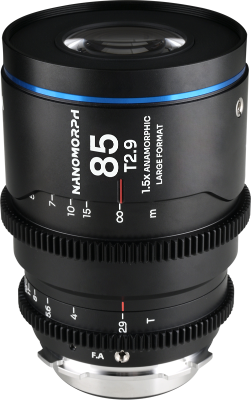 Obiectiv cinematic Laowa Nanomorph LF 85mm T2.9 1.5X, Blue, Montura Arri PL/Canon EF [1]