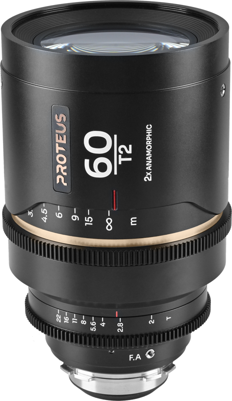 Obiectiv cinematic Laowa Proteus 2X Anamorphic 60mm T2, Amber, Montura Arri PL/Canon EF [1]
