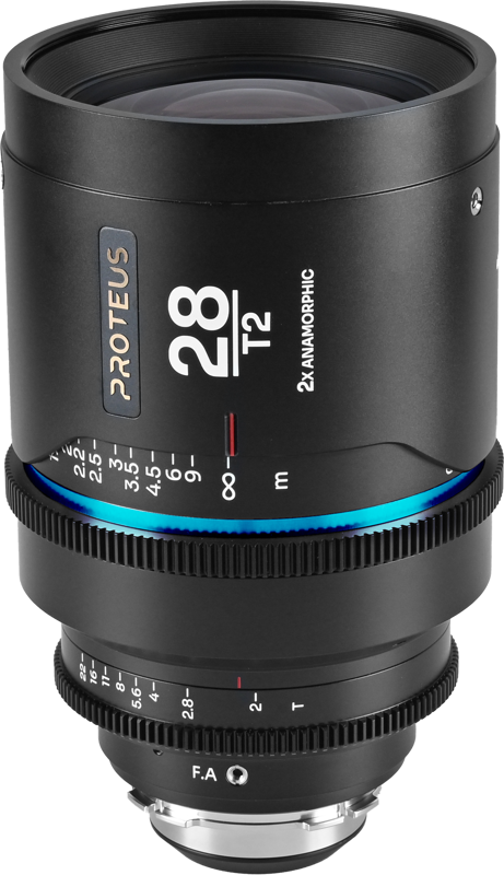 Obiectiv cinematic Laowa Proteus 2X Anamorphic 28mm T2, Blue, Montura Arri PL/Canon EF [1]