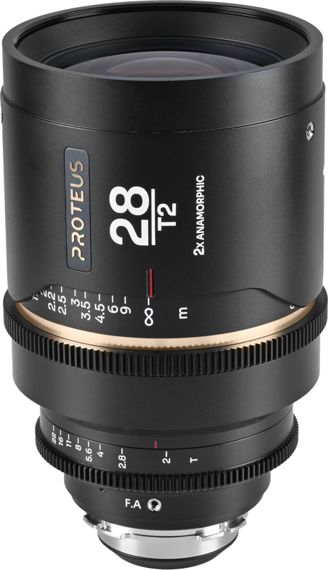 Obiectiv cinematic Laowa Proteus 2X Anamorphic 28mm T2, Amber, Montura Arri PL/Canon EF [1]