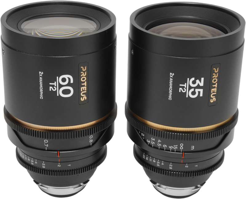 Set 2 obiective Laowa Proteus 2X Anamorphic, Set A (35mm, 60mm), Amber, Montura Arri PL/Canon EF [1]