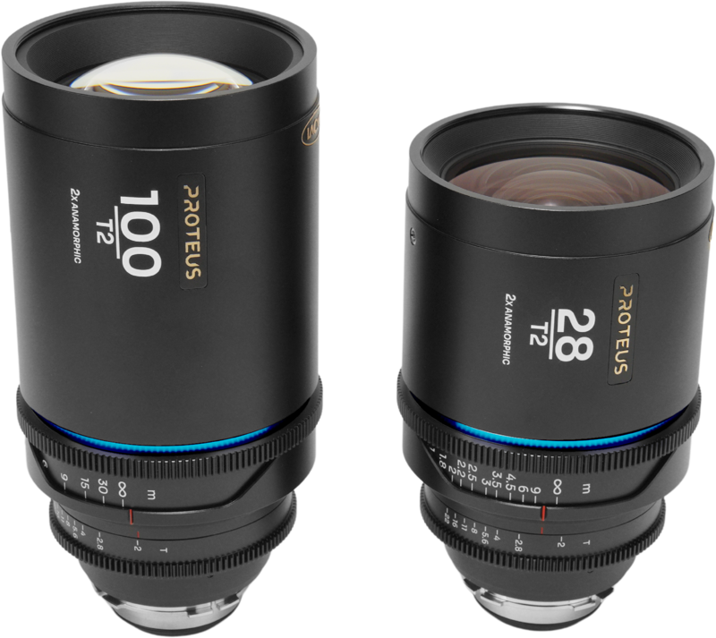 Set 2 obiective Laowa Proteus 2X Anamorphi, Set C (28mm, 100mm), Blue, Montura Arri PL/Canon EF [1]