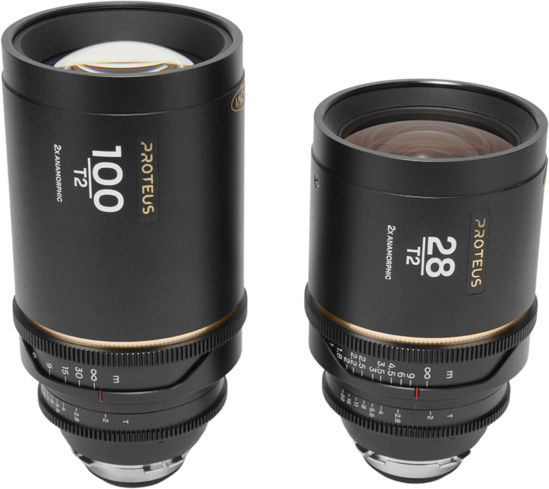 Set 2 obiective Laowa Proteus 2X Anamorphic, Set C (28mm, 100mm), Amber, Montura Arri PL/Canon EF [1]