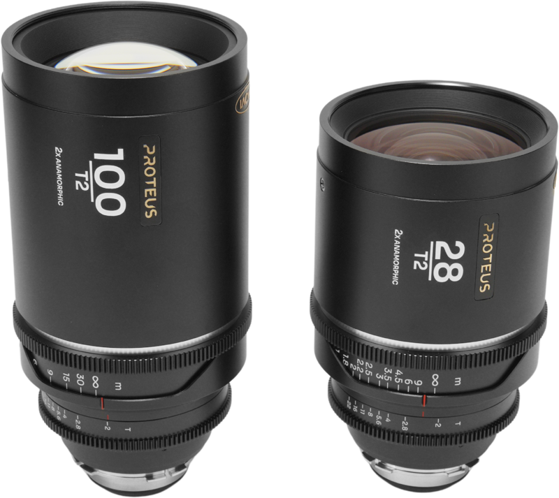 Set 2 obiective Laowa Proteus 2X Anamorphic, Set C (28mm, 100mm), Silver, Montura Arri PL/Canon EF [1]