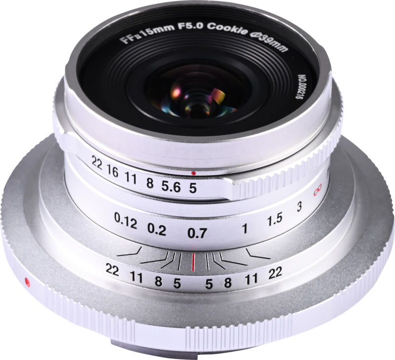 Obiectiv Laowa 15mm f/5 Cookie FF (Silver) montura Canon RF [1]