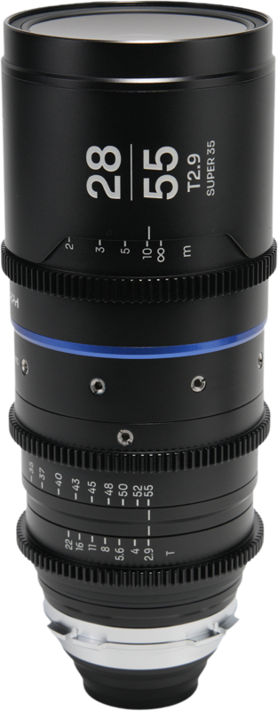 Obiectiv cinematic Laowa Nanomorph Zoom 28-55mm T2.9 1.5X S35, Blue, Montura Arri PL [1]