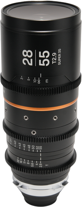 Obiectiv cinematic Laowa Nanomorph Zoom 28-55mm T2.9 1.5X S35, Amber, Montura Arri PL [1]