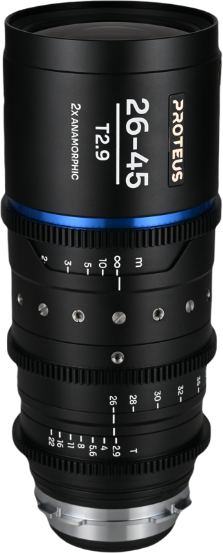 Obiectiv cinematic Laowa Proteus Zoom 2X Anamorphic 26-45mm T2.9, Blue, Montura Arri PL/Canon EF [1]