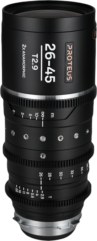Obiectiv cinematic Laowa Proteus Zoom 2X Anamorphic 26-45mm T2.9, Silver, Montura Arri PL/Canon EF [1]