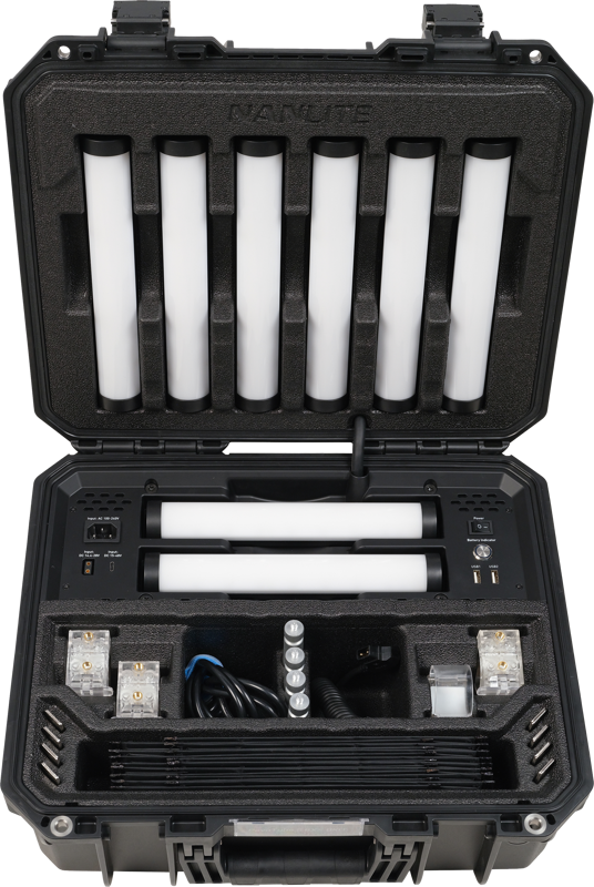Kit iluminare Nanlite PavoTube II 6XR, 8 tuburi LED [2]