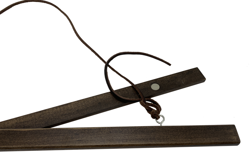 Rama Focus Poster Hanger Magnetic Walnut 51cm [1]