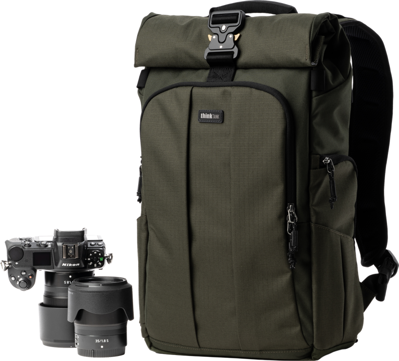 Rucsac Think Tank FocusPoint 22L I Hybrid RollTop I Greenway [1]