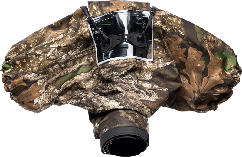 Husa de ploaie Think Tank Rain Cover I RealTree APX Camo (OCULAR NECESAR) I Hydrophobia D 70-200 V3 [1]
