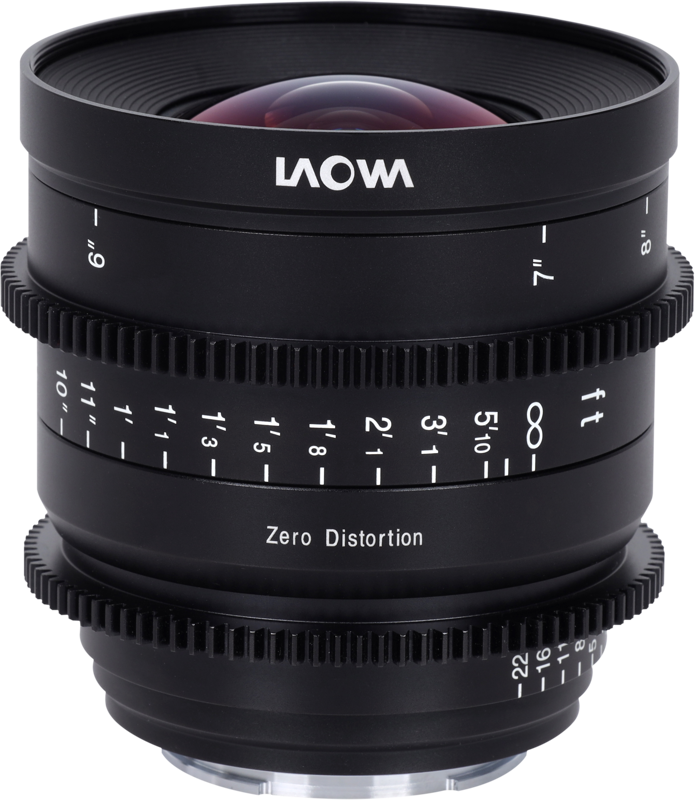 Obiectiv cinematic Laowa 15mm T2.1 Zero-D Cine Lens, Montura Sony FE (feet) [1]