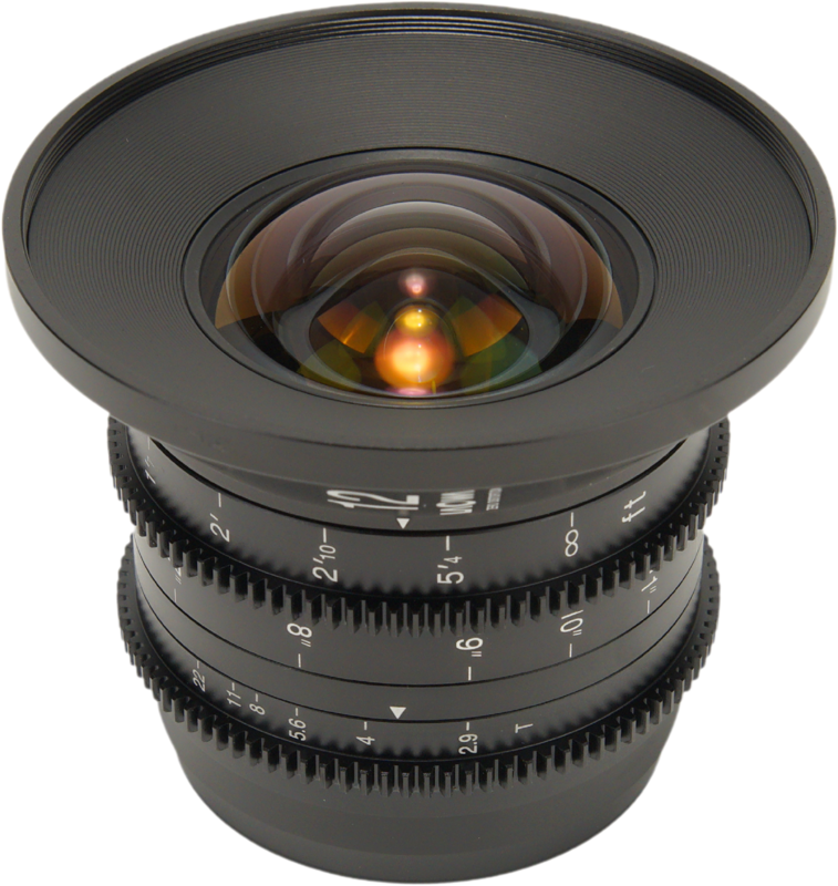 Obiectiv cinematic Laowa 12mm T2.9 Zero-D Cine Lens, Montura, Canon EF (feet) [1]