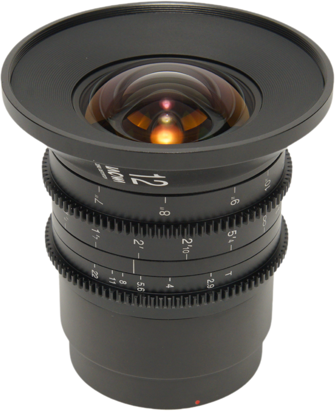 Obiectiv cinematic Laowa 12mm T2.9 Zero-D Cine Lens, Montura, Canon RF (feet) [1]