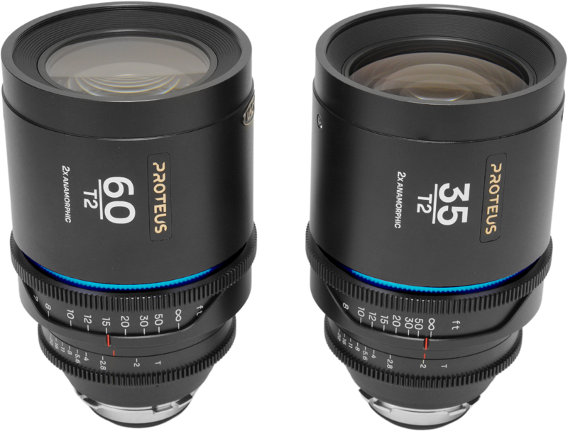 Set 2 obiective Laowa Proteus 2xAnamorphic, Set A (35mm, 60mm), Blue, Montura Arri PL/Canon EF (feet) [1]