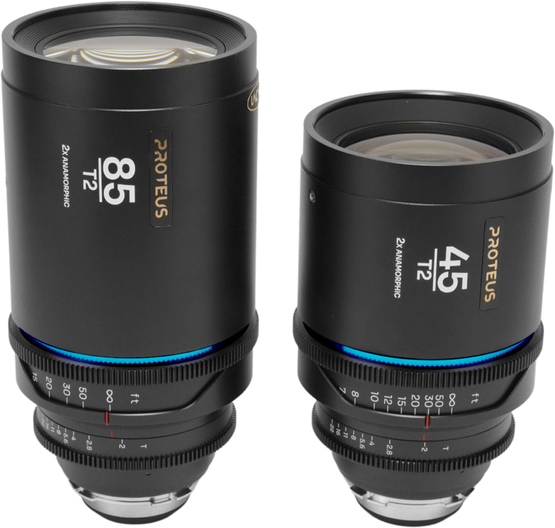 Set 2 obiective Laowa Proteus 2xAnamorphic,Set B (45mm, 85mm), Blue, Montura Arri PL/Canon EF (feet) [1]