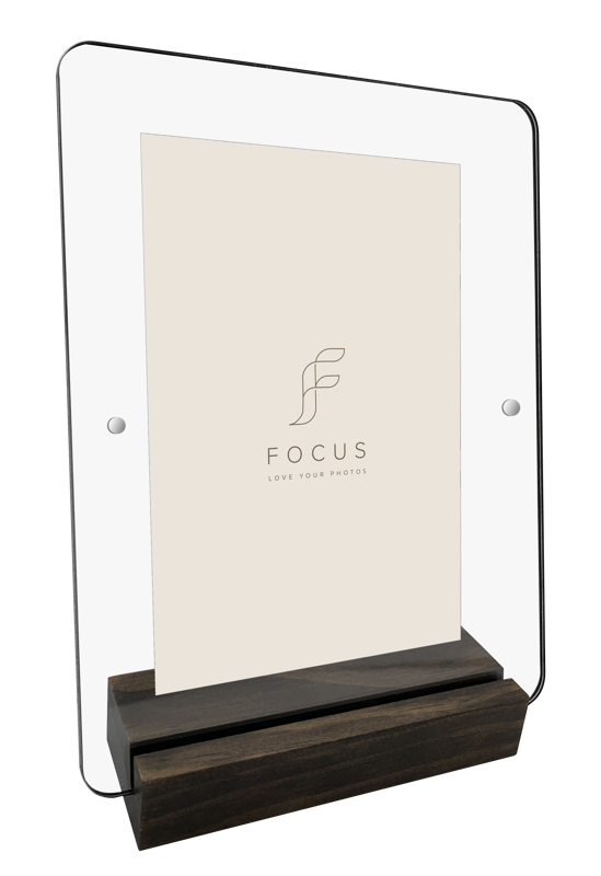 Rama Focus Photo Block Walnut Acrylic 10x15 [1]
