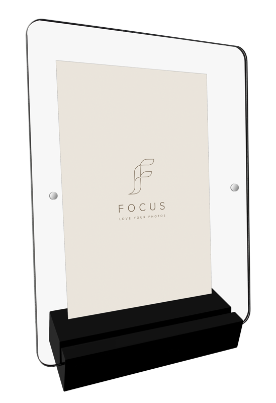 Rama Focus Photo Block Black Acrylic 10x15 [1]