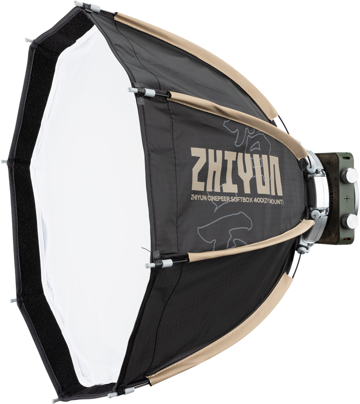 Softbox Zhiyun Molus 40D, montura ZY [1]